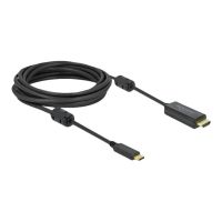 Delock Video- / Audiokabel - 24 pin USB-C männlich zu HDMI männlich