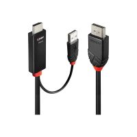 Lindy Adapterkabel - HDMI, USB männlich zu DisplayPort männlich