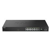 D-Link DMS-1250-18P - Switch - L2+ - Smart - 16 x 10/100/1000/2.5G (PoE++)