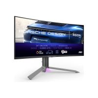 AOC AGON PRO PD34 Porsche Design - Porsche Design - OLED-Monitor - Gaming - gebogen - USB - 86.36 cm (34")