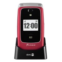 Doro Primo 418, Klapphandy, 7,11 cm (2.8"), 3 MP, Bluetooth, 1000 mAh, Rot