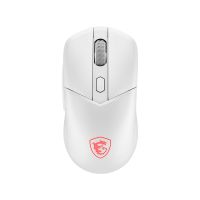 MSI Versa 300 Wireless, rechts, Optisch, RF Wireless + Bluetooth + USB Type-C, 8000 DPI, Weiß