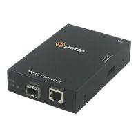 Perle Systems Perle S-1000-SFP - Medienkonverter - 1GbE - 1000Base-T, 1000Base-X - RJ-45 / SFP (mini-GBIC)