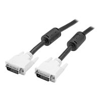 StarTech.com DVI-D Dual Link Kabel 3m (Stecker/Stecker) - DVI 24+1 Pin Monitorkabel Dual Link - DVI Anschlusskabel mit Ferritkernen - DVI-Kabel - Dual Link - DVI-D (M)