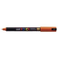 Uni-Ball POSCA uni PC-1MR, 1 Stück(e), Orange, Rundspitze, Schwarz, Orange, 0,7 mm, Tinte auf Wasserbasis