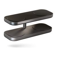 Zens Quattro Charger Pro 4 - Kabelloses Ladegerät + AC-Netzteil - 15 Watt - 4 Ausgabeanschlussstellen (magnetisch)