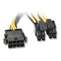Lindy Stromkabel - 4 PIN ATX12V (W) zu 8-poliger PCIe Power (M)