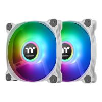 Thermaltake Pure Duo 14 ARGB Sync Radiator Fan - Gehäuselüfter - 140 mm - weiß (Packung mit 2)