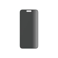 PanzerGlass Bildschirmschutz für Handy - ultrabreite Passform - Glas - mit Sichtschutzfilter - 6.7" - Rahmenfarbe schwarz (Packung mit 10)