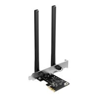 Mercusys AC1200 Wi-Fi Bluetooth PCIe Adapter, Eingebaut, Kabellos, PCI Express, WLAN / Bluetooth, 1200 Mbit/s, Schwarz