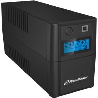 PowerWalker VI 650SE LCD/IEC, Line-Interaktiv, 0,65 kVA, 360 W, Sine, 170 V, 280 V