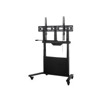 B-TECH PRO Install BT8568 - Wagen - Electric Lift - für interaktiver Flachbildschirm / Touchscreen - höhenverstellbar - Schwarz - Bildschirmgröße: 140-218 cm (55"-86")