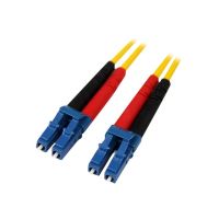 StarTech.com 10m Fiber Optic Cable - Single-Mode Duplex 9/125 - LSZH - LC/LC - OS1 - LC to LC Fiber Patch Cable (SMFIBLCLC10)