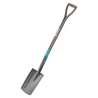 Gardena 17000-20, Entwässerungsschaufel, Stahl, Schwarz, Quadratisch, D-förmig, Einfarbig