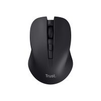 Trust Mydo - Maus - leise - rechts- und linkshändig - optisch - 4 Tasten - kabellos - 2.4 GHz - kabelloser Empfänger (USB)