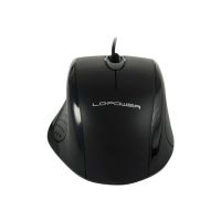 LC-Power M710B - Maus - optisch - 3 Tasten - kabelgebunden