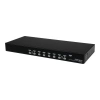 StarTech.com 8-Port USB KVM Swith with OSD - TAA Compliant - 1U Rack Mountable VGA KVM Switch (SV831DUSBU)