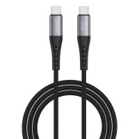 4smarts 541454, 1,5 m, USB C, USB C, 0,48 Gbit/s, Schwarz