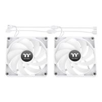 Thermaltake CT140 Reverse ARGB Sync - Gehäuselüfter - 140 mm - weiß (Packung mit 2)