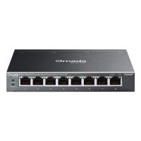 TP-LINK Omada ES208GP, Managed, L2, Gigabit Ethernet (10/100/1000), Power over Ethernet (PoE), Rack-Einbau, DIN rail