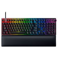 Razer Huntsman V2, Tenkeyless (80 - 87 %), Kabelgebunden, USB, QWERTY, RGB-LED, Schwarz