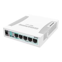MikroTik RB260GS - Switch - managed - 1 x 10/100/1000 (PoE)