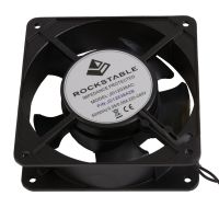 Rockstable 120mm Lüfter, Kühlgebläse, Schwarz, 12 cm, 112 m³/h, Rund, 220-240 V
