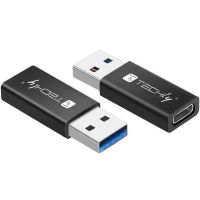 EFB Elektronik TECHly - USB-Adapter - USB Typ A (M) zu 24 pin USB-C (W)