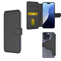 4smarts 541127, Flip case, Apple, iPhone 12iPhone 15iPhone 12 ProiPhone 15 ProiPhone 13iPhone 13 ProiPhone 14iPhone 14 ProUniversal, Schwarz