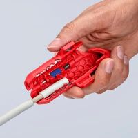 KNIPEX 16 95 03 SB, 65 g, Blau, Rot