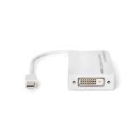 DIGITUS Mini DisplayPort Adapter / Konverter - Mini DP auf DisplayPort, HDMI + DVI