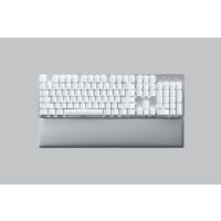 Razer Pro Type Ultra, Verkabelt & Kabellos, USB + RF Wireless + Bluetooth, Mechanischer Switch, QWERTY, LED, Silber, Weiß