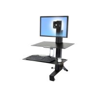 Ergotron WorkFit-S Single HD Workstation - Stehender Tischwandler