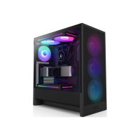 NZXT H5 Flow RGB - Mid tower - E-ATX - Seitenteil mit Fenster (gehärtetes Glas)