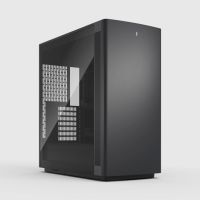 Fractal Design Define One Dark TG Light Tint, Midi Tower, PC, Schwarz, ATX, EATX, micro ATX, Mini-ITX, Stahl, 17,1 cm