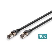 DIGITUS CAT 8.1 S/FTP-Patchkabel, 3 m, 10 Stück