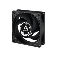 Arctic P8 PWM PST - Gehäuselüfter - PWM - 80 mm - Schwarz (Packung mit 5)