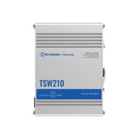 Teltonika TSW210 - Switch - unmanaged - 8 x 10/100/1000 + 2 x SFP