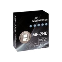 MEDIARANGE 10 x Diskette - 1.44 MB - Schwarz