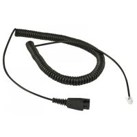 ALLNET 100-002-G, RJ9, Schwarz, Männlich, Männlich, Schwarz