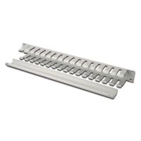 DIGITUS Kabelführungspanel mit abnehmbarer Blende für 483 mm (19)-Schränke, 1HE