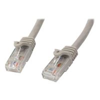 StarTech.com 7m CAT6 Ethernet Cable, 10 Gigabit Snagless RJ45 650MHz 100W PoE Patch Cord, CAT 6 10GbE UTP Network Cable w/Strain Relief, Grey, Wiring is UL Certified/TIA - Category 6 - 24AWG (N6PATC7MGR)