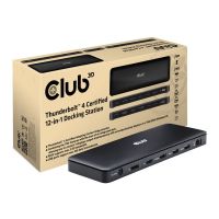 Club 3D 12-in-1 - Dockingstation - für Desktop, Laptop