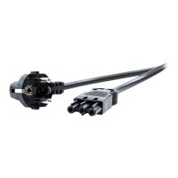 Bachmann Stromkabel - CEE 7/4 (M) rechtwinklig zu GST18i3 (W)