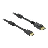 Delock High Speed - Adapterkabel - DisplayPort männlich Verriegelung zu HDMI männlich