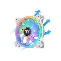 Thermaltake SWAFAN 12 RGB - Premium Edition - Gehäuselüfter - 120 mm - weiß (Packung mit 3)
