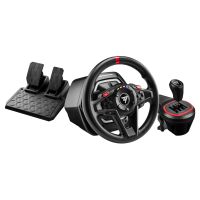 ThrustMaster T128 Shifter Pack, Lenkrad + Pedale, PC, Xbox, Taste Handbremse, View button, Setting button, Richtungstasten, Menü-Taste, Schaltfläche Teilen, Analog, 900°, Kabelgebunden