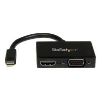 StarTech.com Reise A/V Adapter: 2-in-1 Mini DisplayPort auf HDMI oder VGA Konverter
