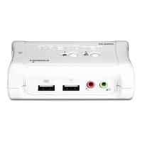 TRENDnet TK 209K - KVM-/Audio-Switch - 2 x KVM/Audio