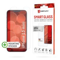 E.V.I. Displex Smart Glass (9H) für Apple iPhone 13 mini, Montagesticker, unzerbrechlich, ultra-dünn, unsichtbar, Apple, iPhone 13 mini, Trockene Anwendung, Schlagfest, Kratzresistent, Staubresistent, Transparent, 1 Stück(e)